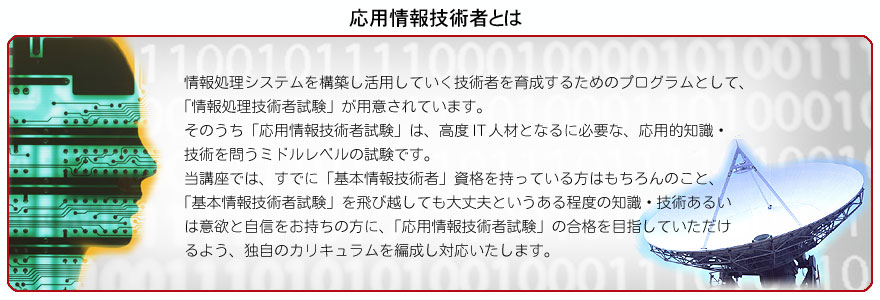 ＩＴパスポート講座・基本情報技術者講座・応用情報技術者講座・CAD